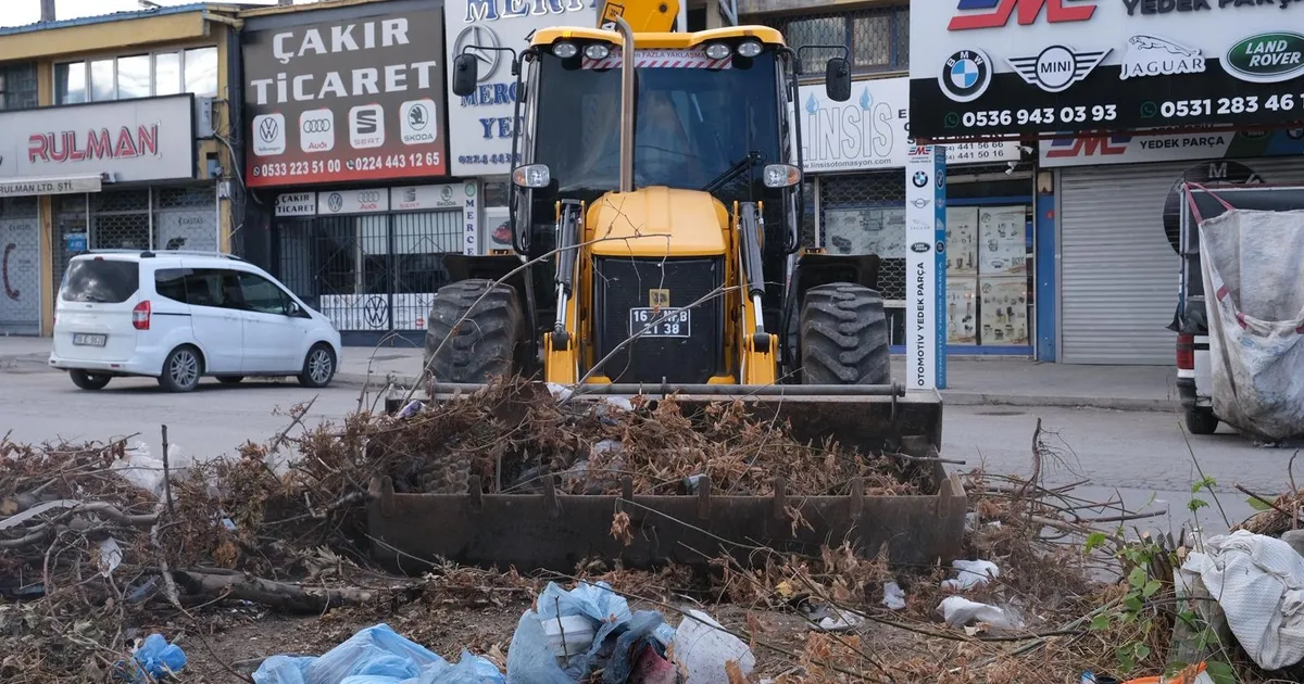 Bursa Nilüfer’den Beşevler Sanayi Sitesi’ne kapsamlı temizlik
