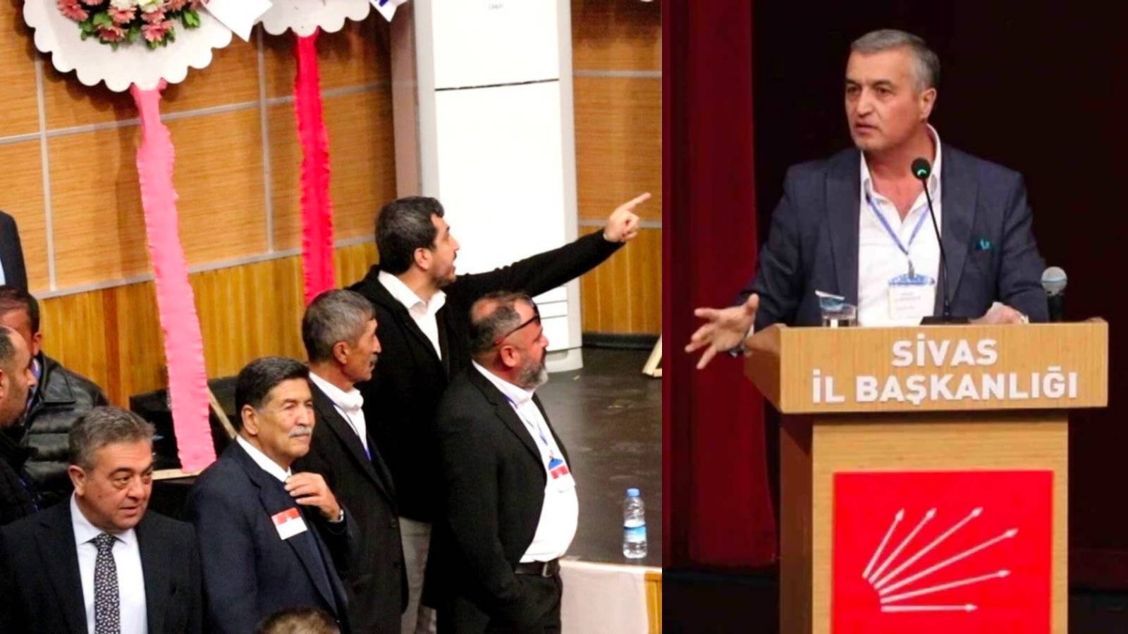 CHP Sivas İl Başkanlığı Olağan Genel Kurulu’nda “etek” krizi: “Yapay zekayla fotoğraflarıma etek giydirdiniz!”