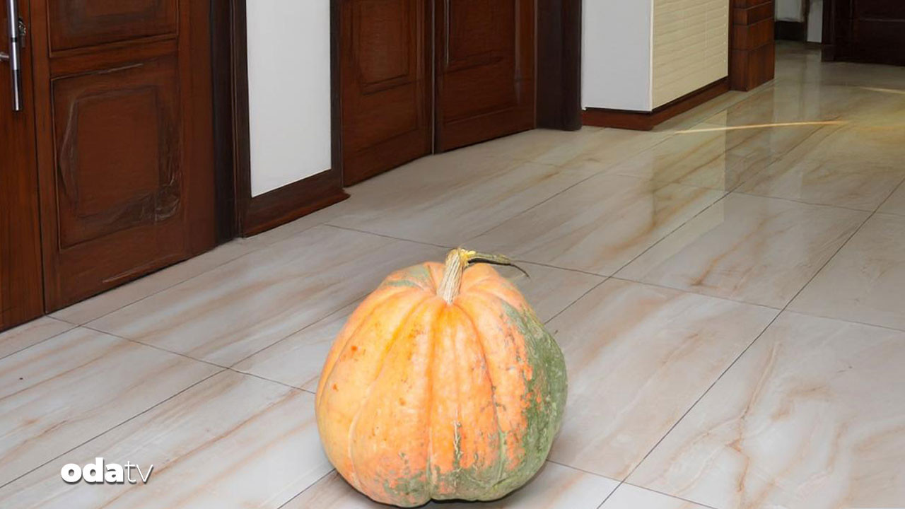 Hakkari’de 50,5 kilogramlık bal kabağı yetiştirildi