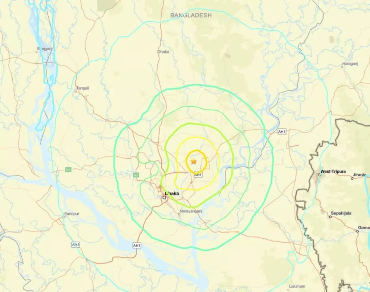 Bangladeş’te Deprem: 3 Ölü, Yaralılar Var