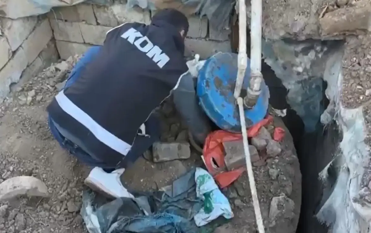 Doğubayazıt’ta 3,5 Ton Kaçak Motorin Ele Geçirildi