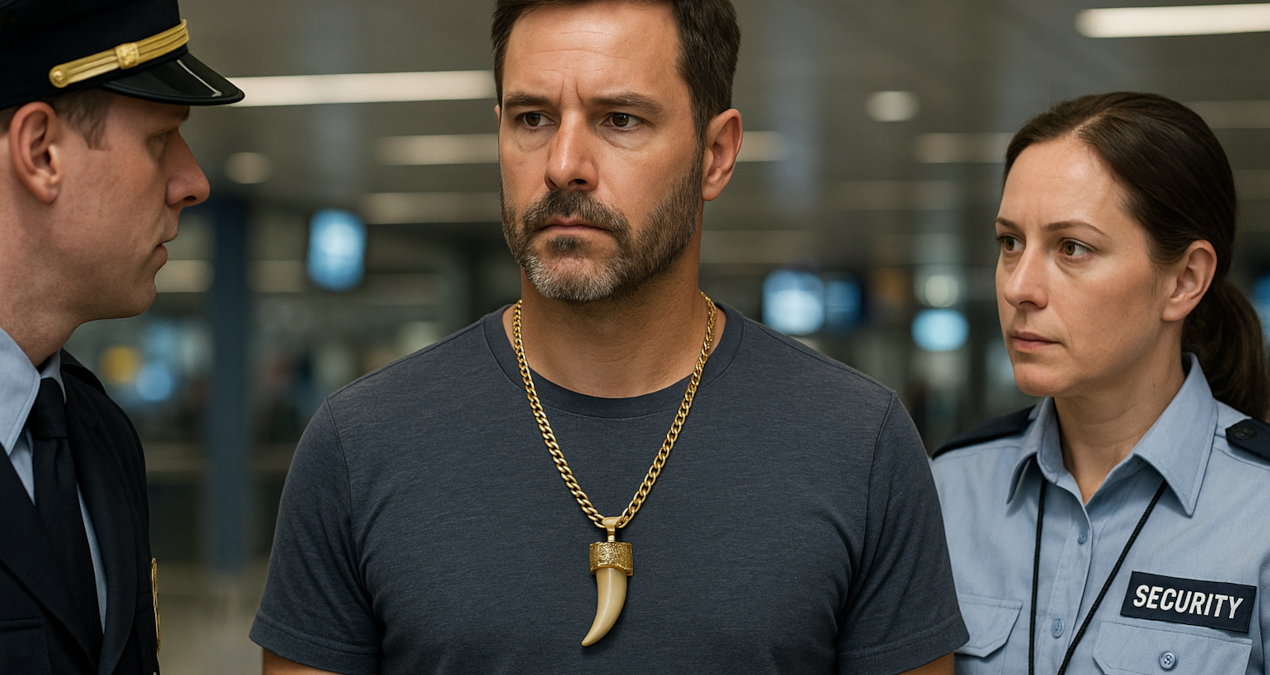 Havalimanına bu kolye ile girmek kesinlikle yasak! Devlet hazinesine devredildi