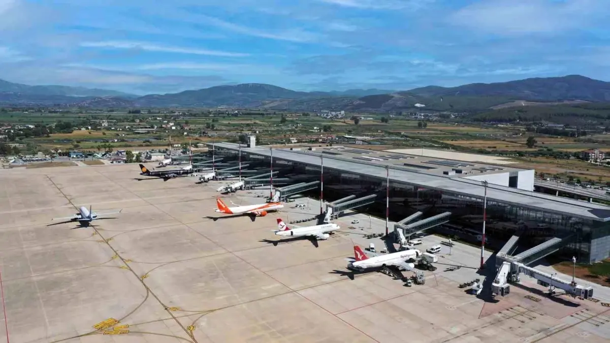 Milas-Bodrum Havalimanı Ekim Ayında 415 Bin Yolcu Ağırladı
