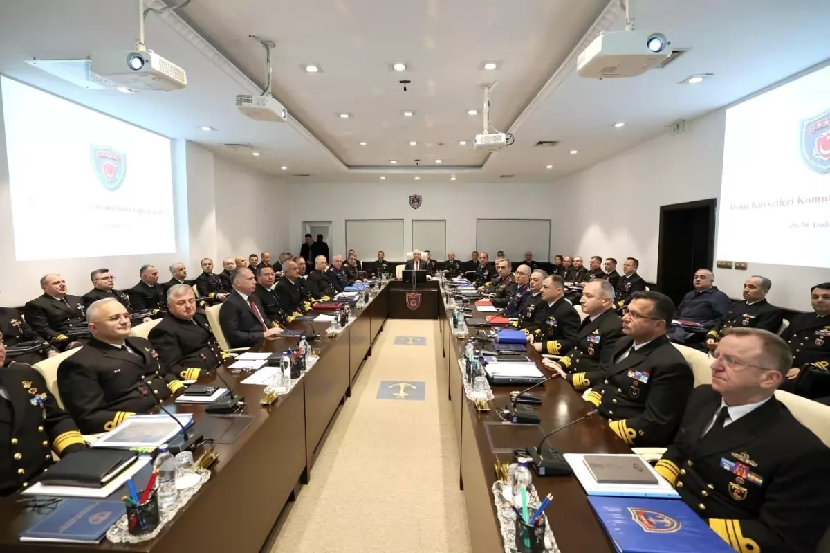 Deniz Kuvvetleri Yıllık Komutanlar Toplantısı Yapıldı