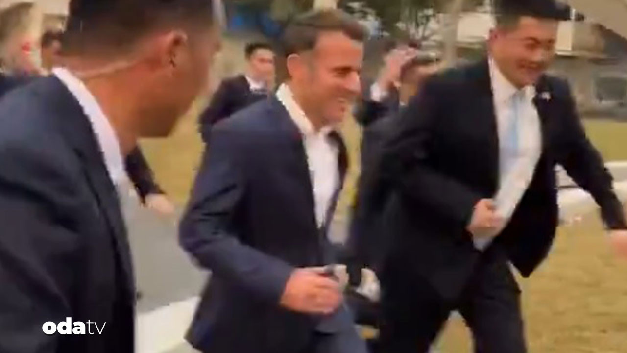 Macron’dan Çin’de şaşırtan hareketler