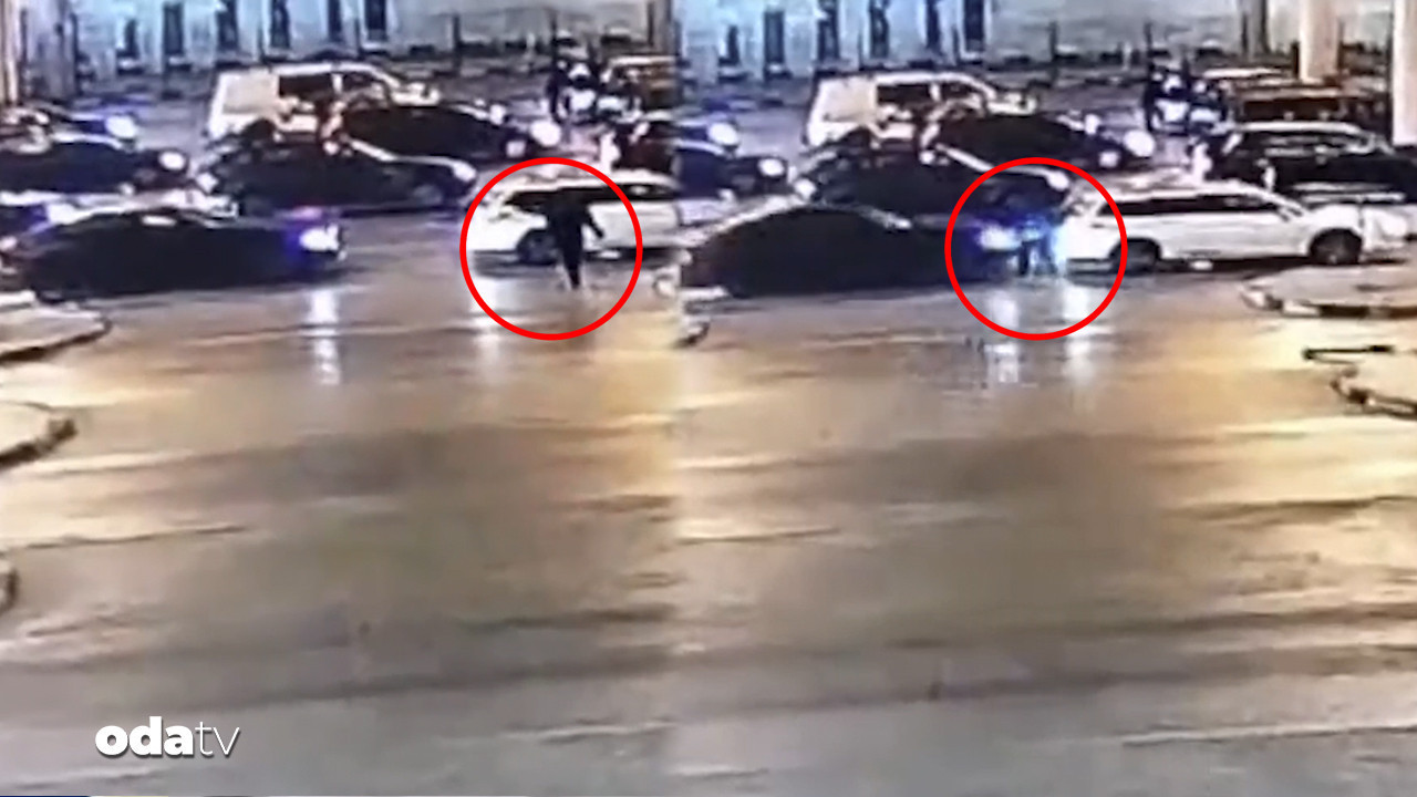 Sınır kapısında korku dolu anlar: Gümrük memuruna çarptı, iki araç arasında sıkıştı