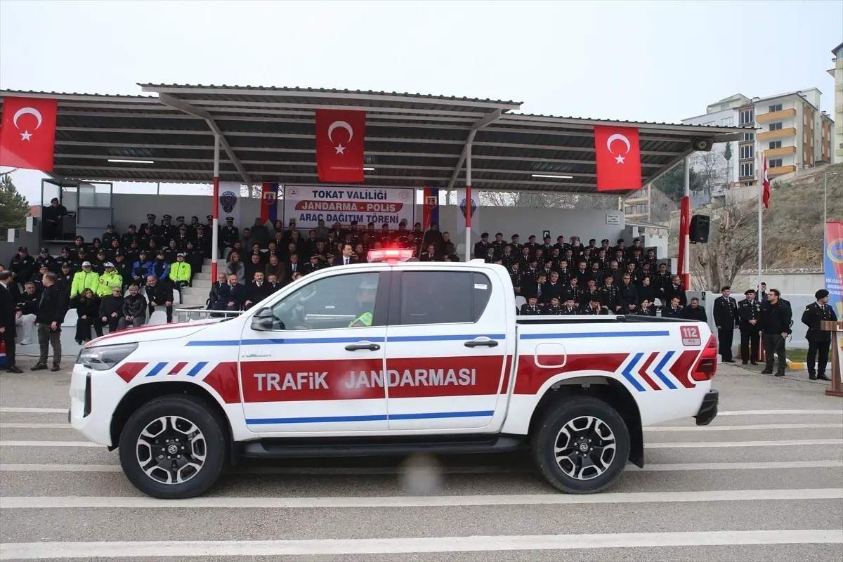 Tokat’a 79 Yeni Güvenlik Aracı Tahsis Edildi