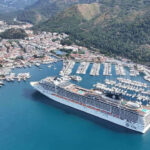 Muğla’ya Gelen Dev Gemi ile Binlerce Turist Limanı Terk Etti