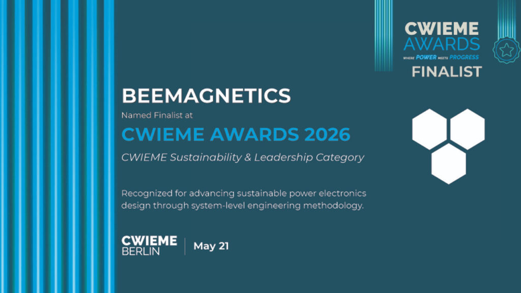 BeeMagnetics, CWIEME 2026 “Sürdürülebilirlik ve Liderlik” Ödüllerinde Finale Kaldı