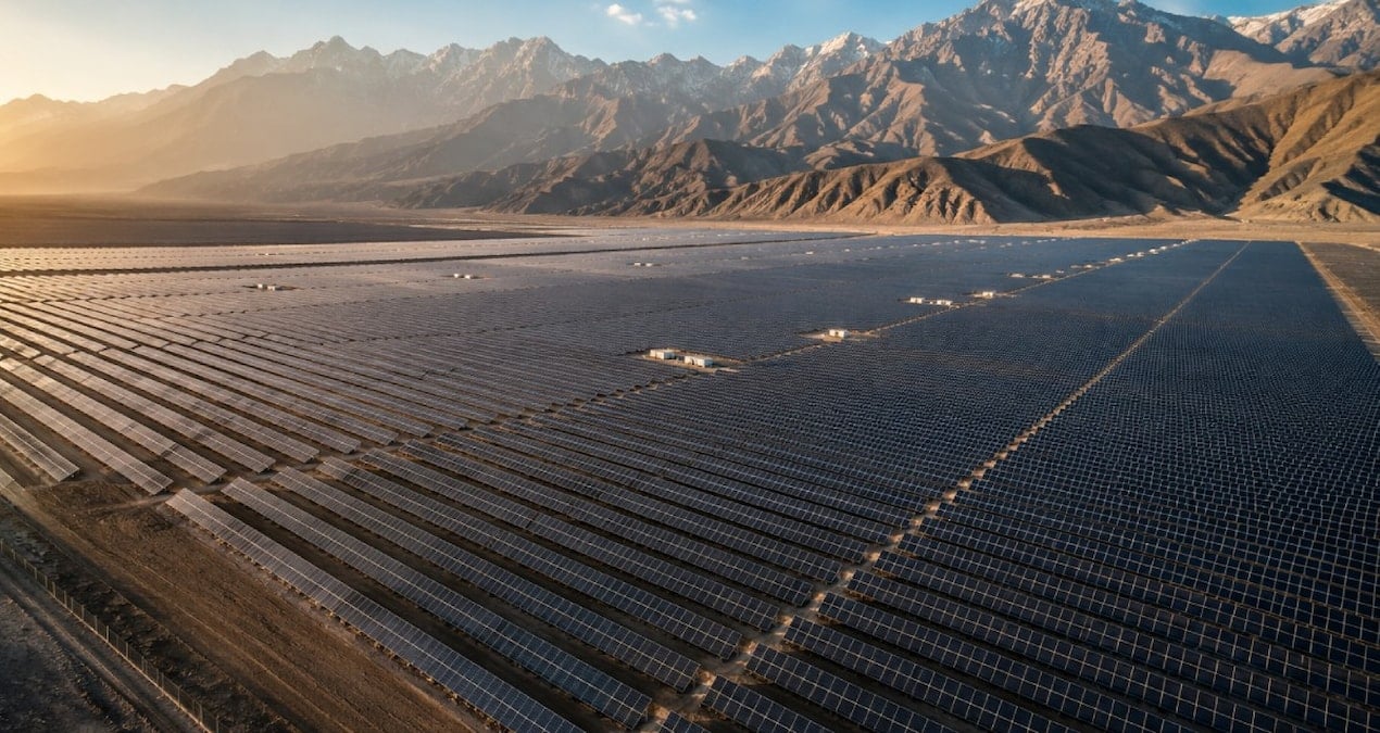 Dağların Eteklerinde Güneş Enerjisi Dönüşümü: 620 Hektarlık Alanda 500 Bin Panel Kuruldu