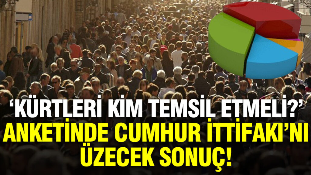 Son Ankette Çarpıcı Sonuç: Kürtlerin Temsilinde Demirtaş Öne Çıkıyor