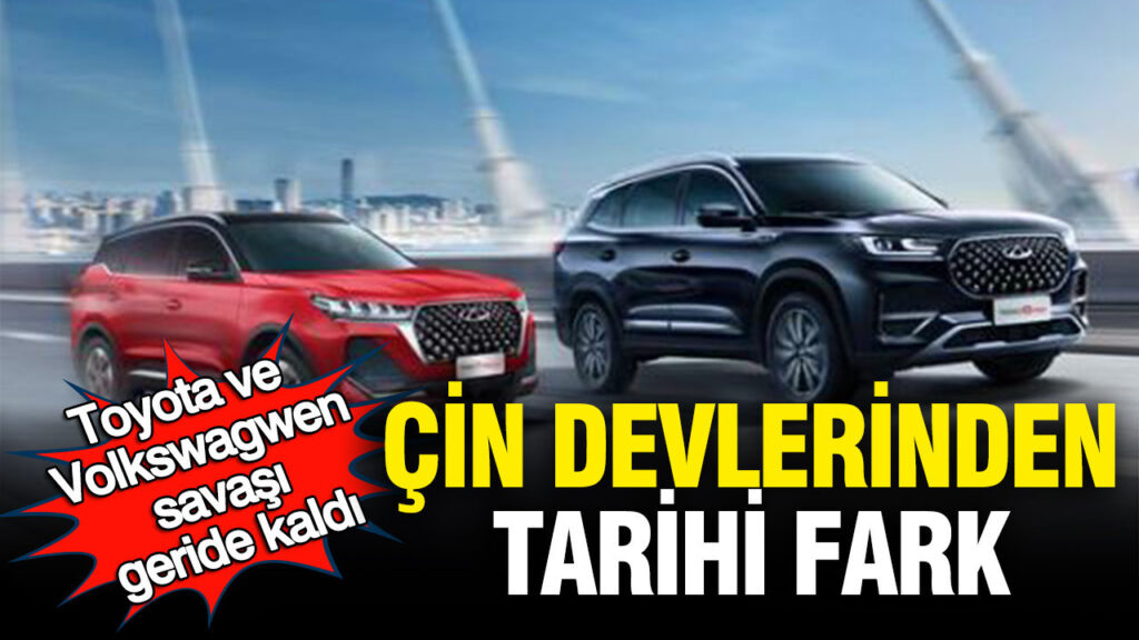 Çin Otomotiv Devleri: Toyota ve Volkswagen’i Geride Bırakarak Yeni Bir Dönem Başlattı