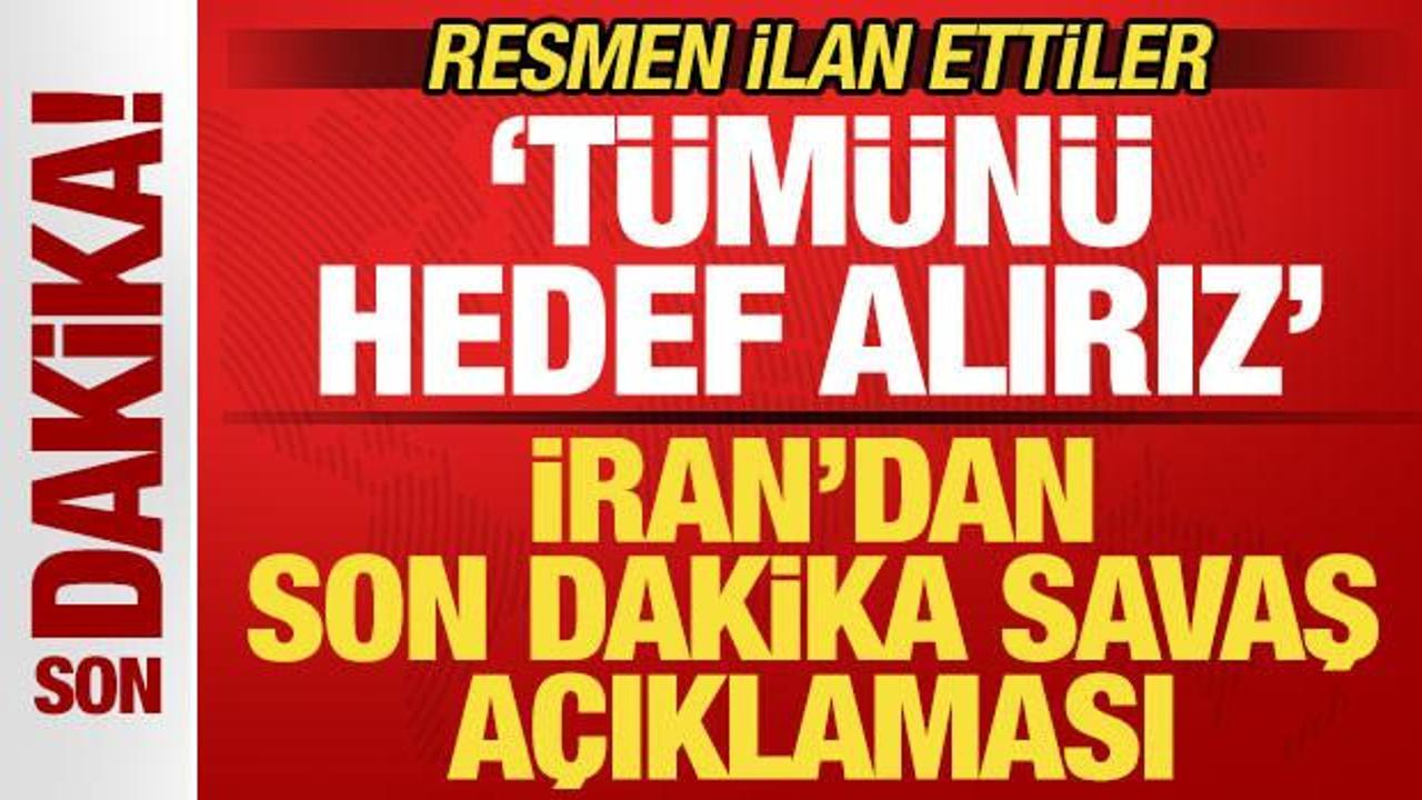 Irandan son dakika savas aciklamasi tumunu hedef aliriz deyip resmen ilan ettiler gXBS1XwD