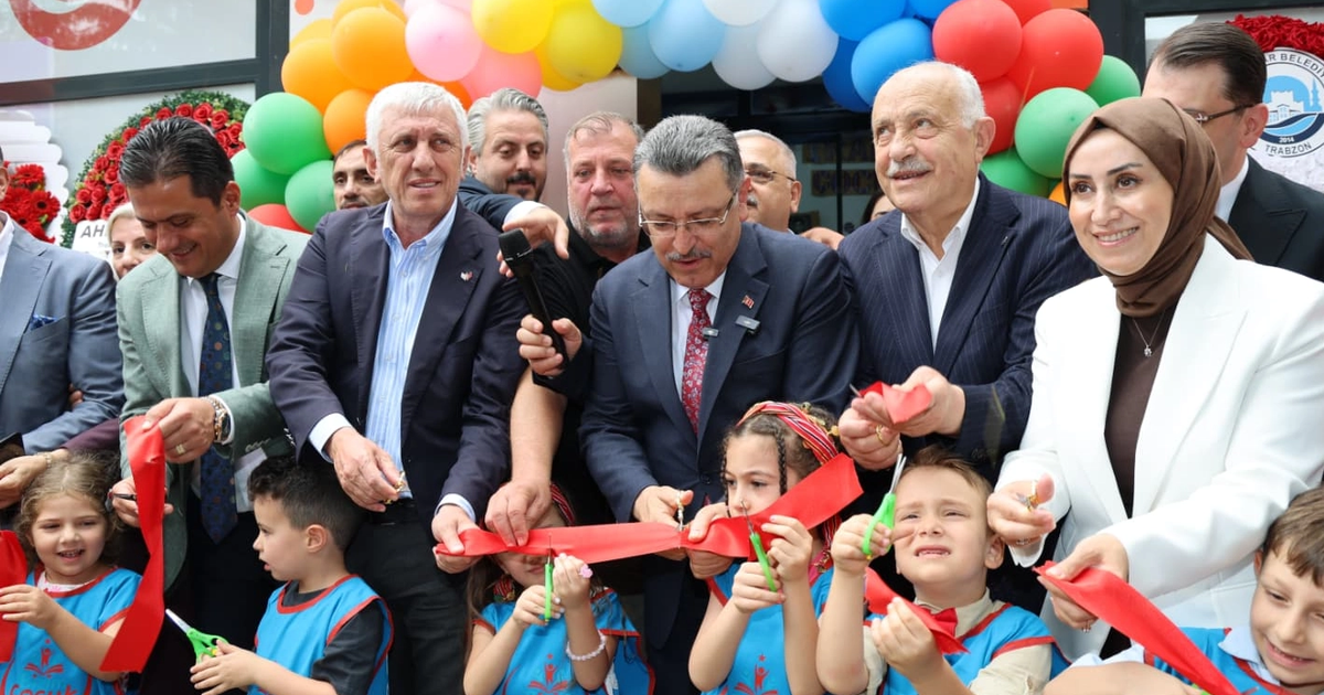 Trabzonda bizim cocuk yasam merkezi acildi sTqCA18Z